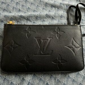 Louis Vuitton Wristlet Black